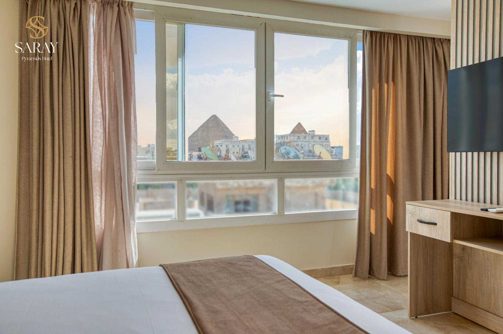 Saray Pyramids & Museum View Hotel Kafret el-Gabal Eksteriør billede