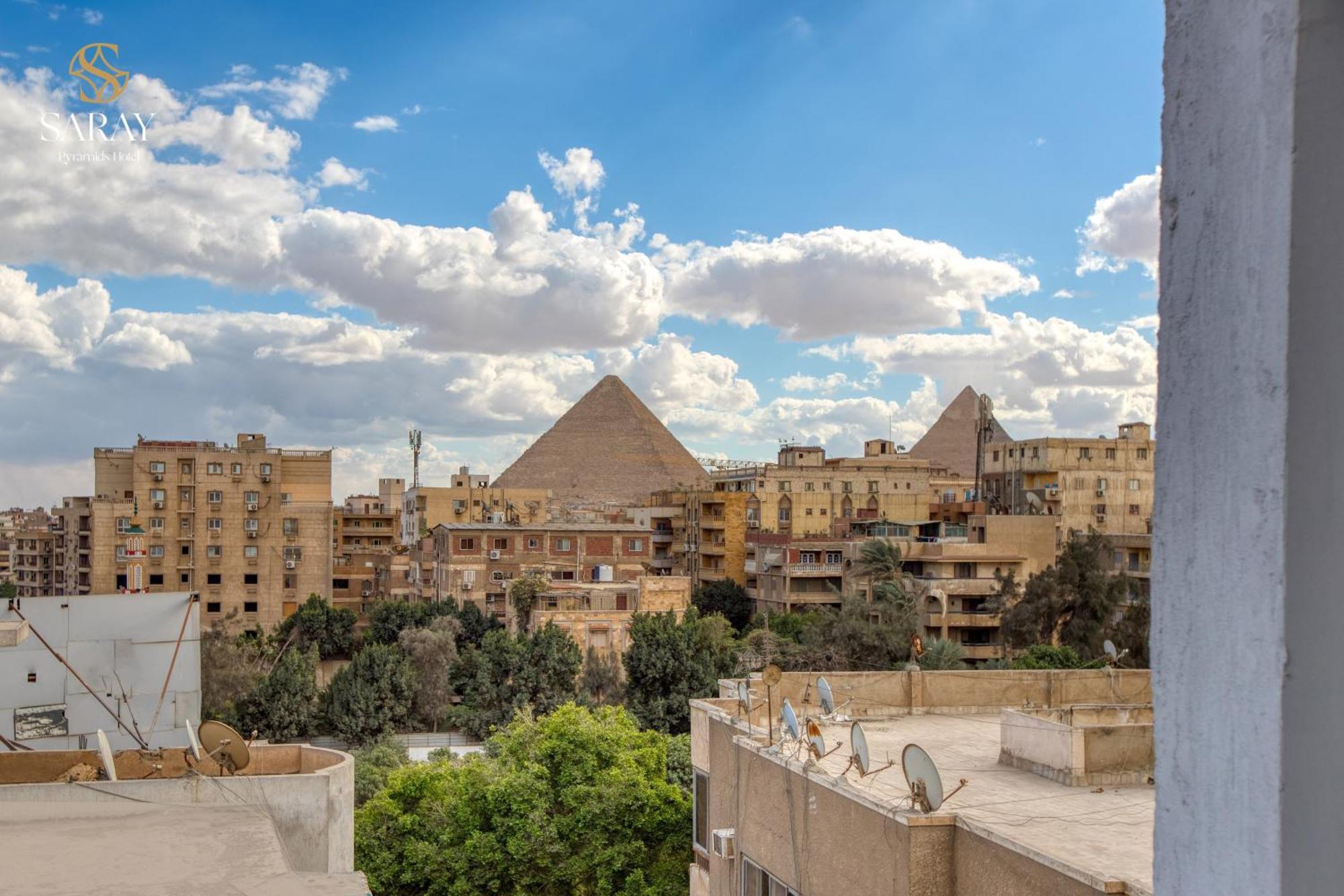 Saray Pyramids & Museum View Hotel Kafret el-Gabal Eksteriør billede