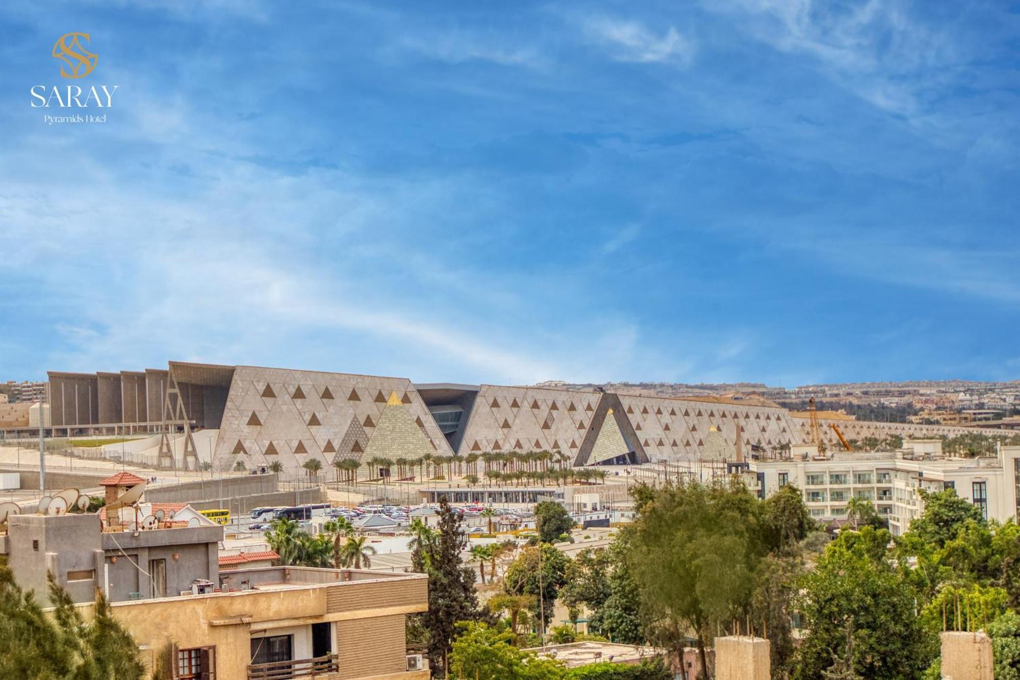 Saray Pyramids & Museum View Hotel Kafret el-Gabal Eksteriør billede