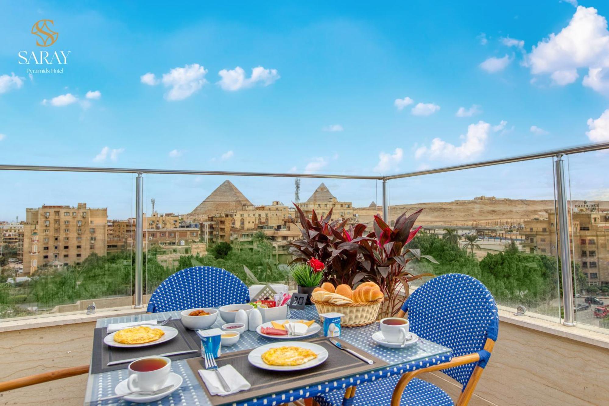 Saray Pyramids & Museum View Hotel Kafret el-Gabal Eksteriør billede