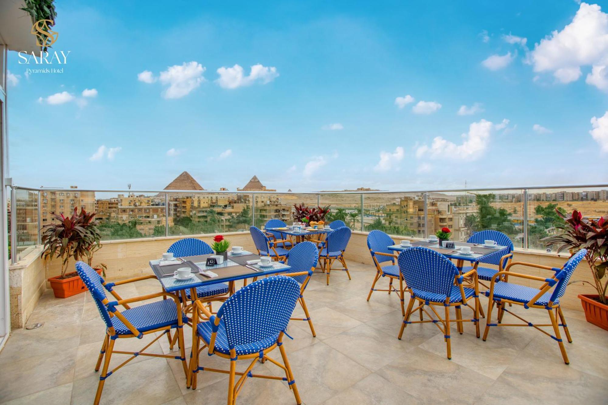 Saray Pyramids & Museum View Hotel Kafret el-Gabal Eksteriør billede
