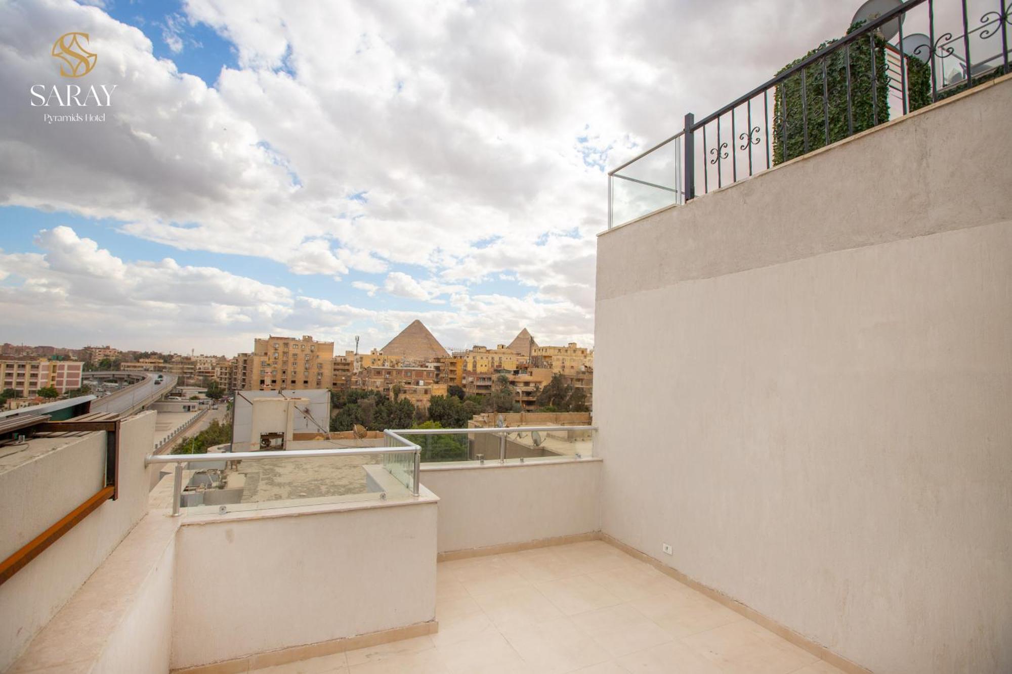 Saray Pyramids & Museum View Hotel Kafret el-Gabal Eksteriør billede